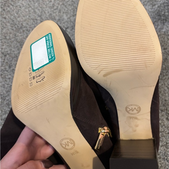 Michael Kors Suade Heeled Boots - Picture 4 of 7